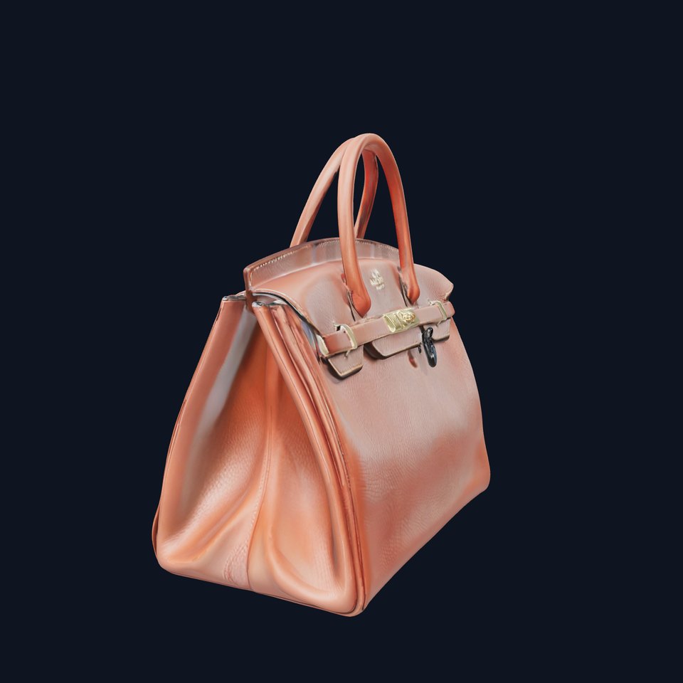 Luxury Handbag D Model Pack